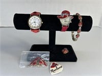Red Hat Society Watches and Jewelry