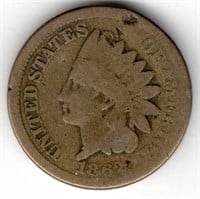 1862 CN Indian Head Cent