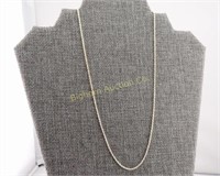 Sterling Silver 16" Italy Rope Chain