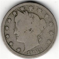1883 V Nickel No Cents Rare!