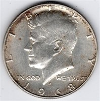 1968-D Kennedy Half Dollar