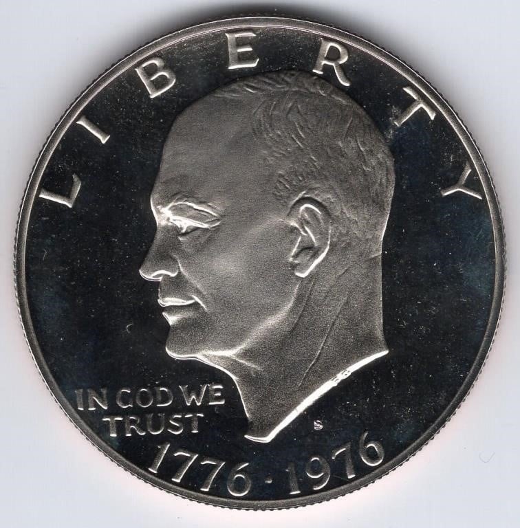 1776-1976-S Ike Dollar Proof