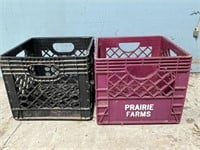 Dean Foods and Prairie Farms Milk Crates