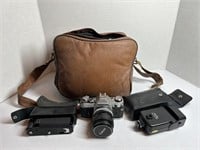 Canon AE-1 Camera and Auxiliaries