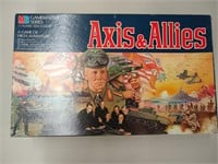 Axis & Allies 1984 board game - opened -