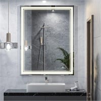 Keonjinn LED Mirror for Bathroom 28x 36 Inch