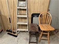 Chairs, Ladder, and More
