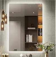 TETOTE Backlit LED Bathroom Mirror with Lights