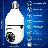 WiFi E27 Bulb Surveillance Camera Night Vision