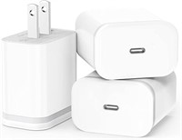 iPhone 15 14 13 12 11 Charger Cube 3-Pack Plug