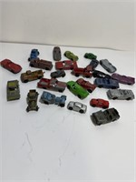 Large lot of Vintage Tootsie Toy Cars diecast