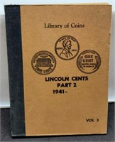 1941-1976 Lincoln Cent Deluxe Album w/
