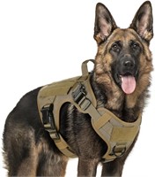 rabbitgoo Tactical Dog Harness for Large Dogs,