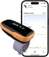 Wellue WearO2 Wearable Oxygen Monitor Bluetooth