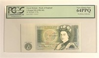 Great Britain 1 Pound ND(1981-84)PCGS 64 UNC.GB37
