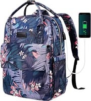 Laptop Backpack for Women 15.6 Inch Waterproof