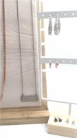 Stainless steel 18KT rose gold 24 inch chain, New