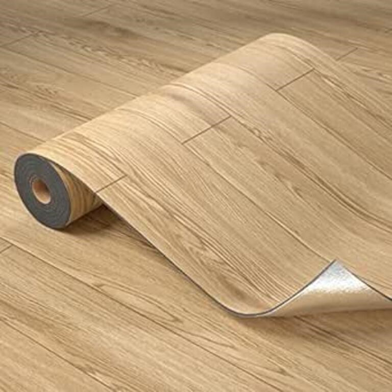 Oxdigi Peel and Stick Vinyl Flooring Roll 60cmx