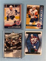 4-mixed Upper Deck hockey cards see pics