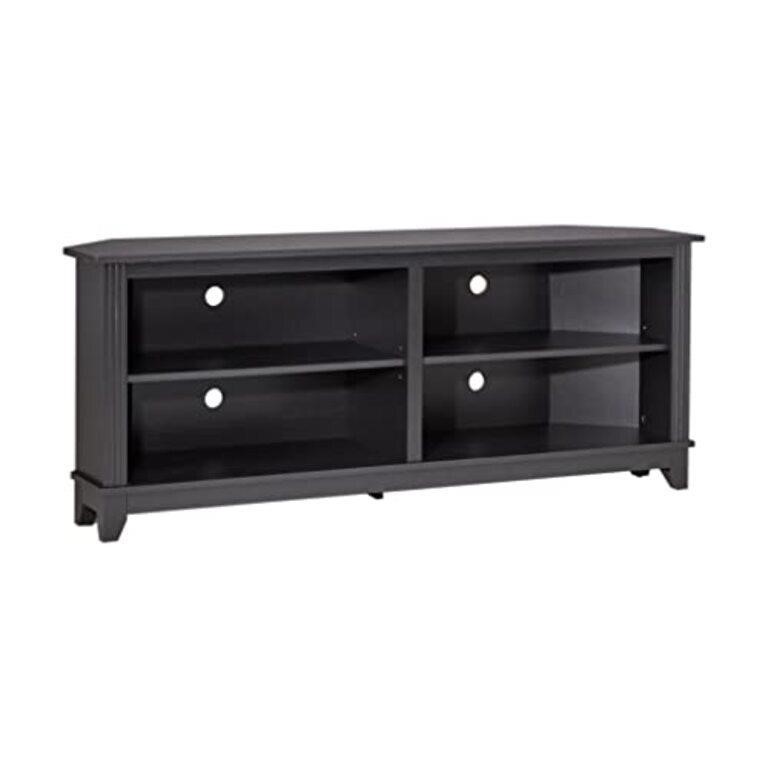 ROCKPOINT 58inch Corner TV Stand,Home Living Room