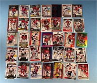 35-mixed Martin Brodeur hockey cards