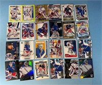 24-mixed Henrik Lundqvist hockey cards