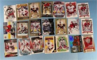 21-mixed Dominik Hasek hockey cards