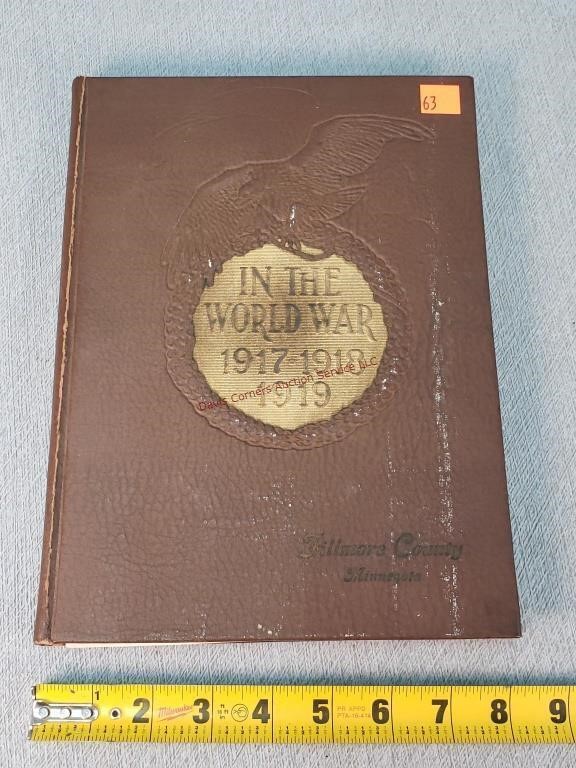 Fillmore County World War History Book