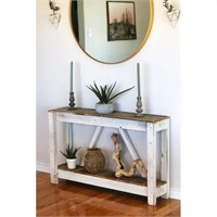 46" solid wood console Jo-Anne
