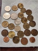 Korea 25 coins in good condition worth $60++.CB9D1