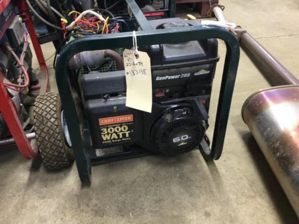 CRAFTSMAN 3000 WATT GENERATOR