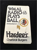Vintage 1976-77 Washington Redskins NFL football