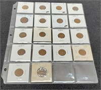 (18) Different Lincoln Cents