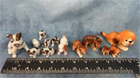 Tiny Ceramic Dogs & Bears