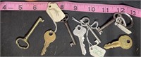 Vintage and Antique Key Collection