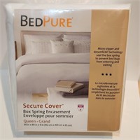 Bed Pure\ Queen \ 60x80x9in white