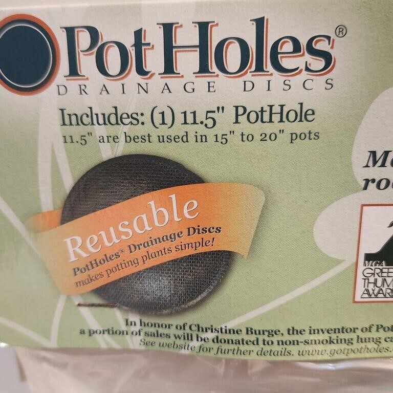 Pot Holes \ Pk1 \ Q2 \ size 11.5"