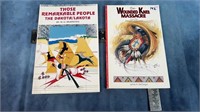 Sioux Wounden Knee & Remarkable People Books