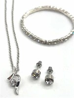 Swarovski elements jewelry set