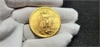 1908 $20 Gold St. Gaudens Unc.