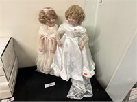 Pair Of Shirley Temple Dolls