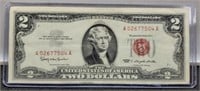1963 $2 Red Seal Note Unc.