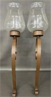 Spanish Mission Style Candle Sconces - Wall Mount
