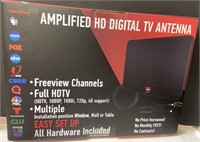New Amplifled HD digital TV antenna no more cable