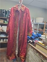 Vtg. Red N. G. Supp Lodge Robe from Crisfield, Md.