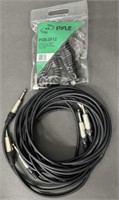 Pyle Phono Cable and Mogami Low Noise Wire