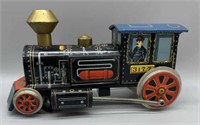 Vintage MT Trademark Litho Train 3177 Tin Toy