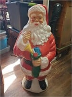 41 in. Lighted Santa Blow Mold-Needs cord