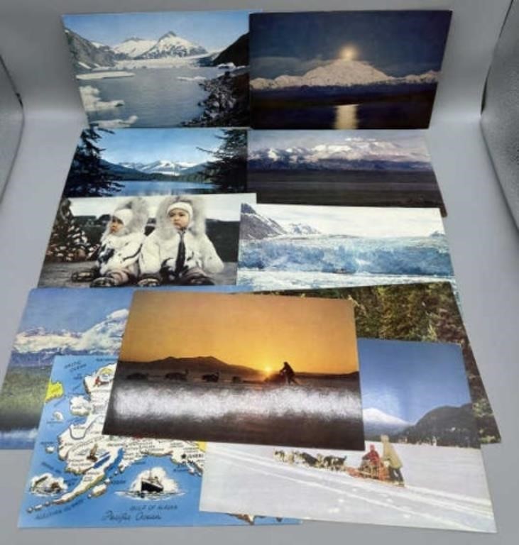 Vintage Alaska 6x9 Postcards