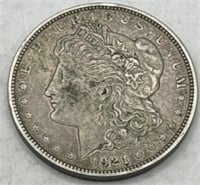 (JJ) 1921d Silver Morgan 1 Dollar Coin